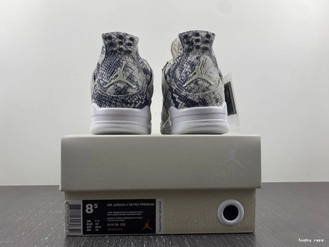 Cheap Husky Snakeskin Retro Jordan 4 819139-030 0704
